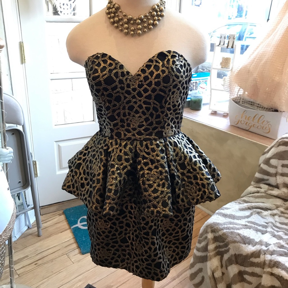 Terani couture short dress